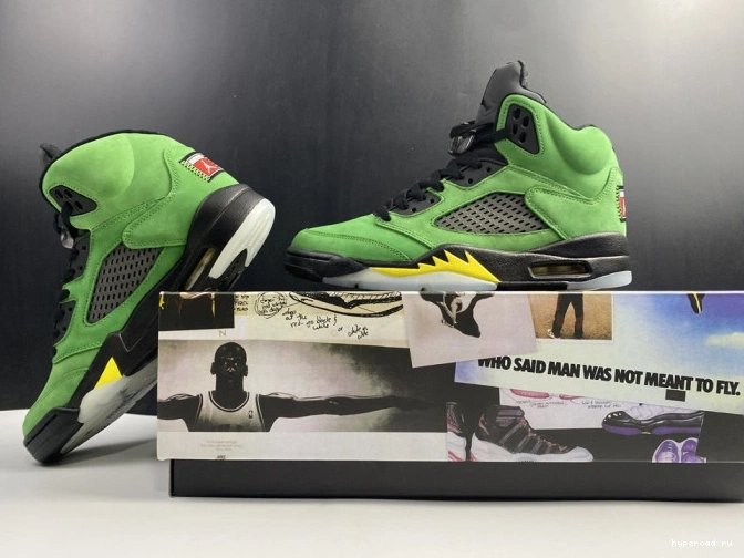 Jordan Oregon SE Air 5 CK6631-307 Ducks 1217